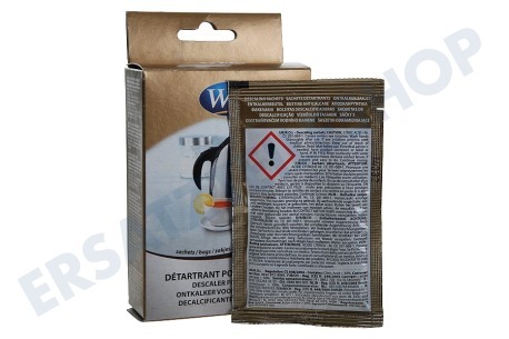 WPRO  WKD004 Entkalker für Wasserkocher und Kaffeemaschinen