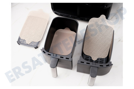 NoStik  Dual Basket Air Fryer Liner