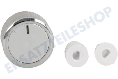 Universell  Knopf Universell, Chrom Inox