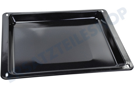 Alternative Ofen-Mikrowelle Backblech Emailliert, schwarz, 425x370x33mm