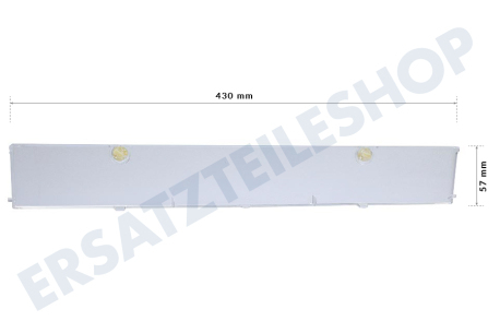 Aeg electrolux Abzugshaube Abdeckung der Beleuchtung