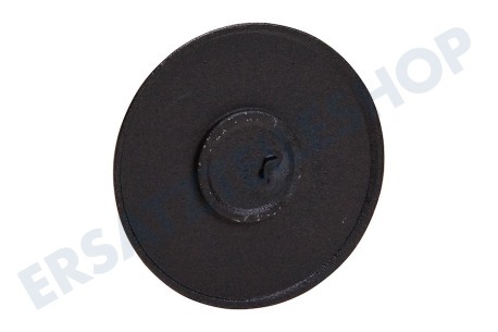 Ariston-Blue Air Herd 52933, C00052933 Brennerdeckel 55mm Schwarz Emaille
