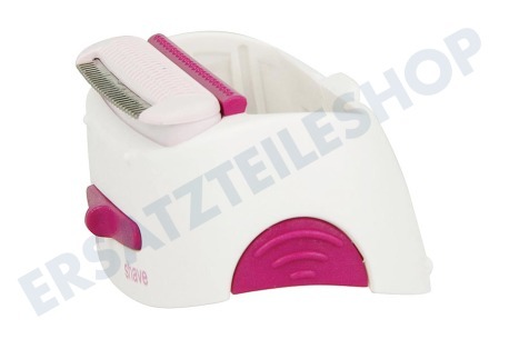 Braun  Aufsatz Rasierkopf, rosa