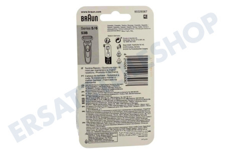 Braun  81697104 Scheerblatt 53B