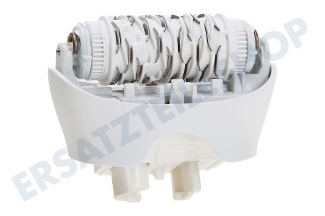 Braun  Scherkopf Epilierkopf Weiß, breites Modell