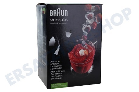Braun  MQ40 MQ40 Mixer/Eiszerkleinerer, Schwarz