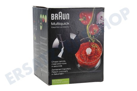 Braun  MQ30 Zerkleinerer MQ30 Zerkleinerer, Schwarz, 500ml Nutzinhalt