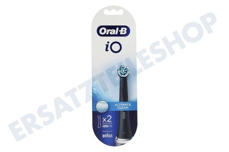 OralB  iO Ultimate Clean Schwarz, 2 Stück
