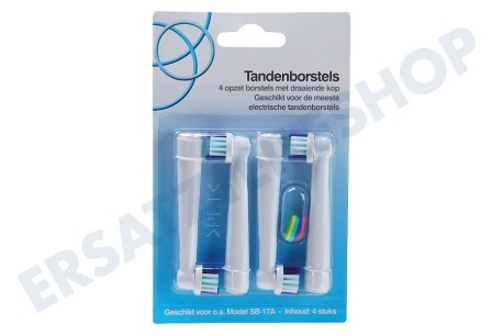 OralB  Zahnbürsten-Set geeignet für OralB Verschiedene elektr. Zahnbürsten