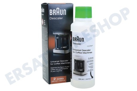 Braun Kaffeemaschine BRSC003 Entkalker