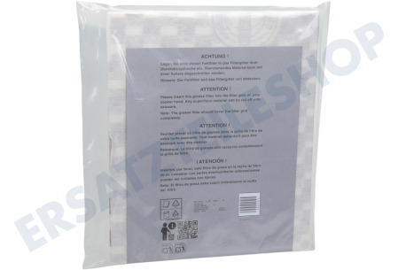 Balay Abzugshaube 452151, 00452151 Filter Fettfilter -flach-