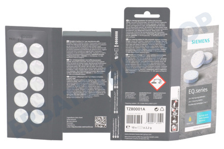 Siemens Kaffeemaschine TZ80003A Pflegeset für Kaffeemaschinen