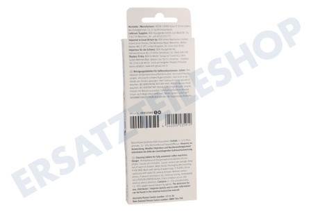 Thermador Kaffeemaschine TZ80001A Reinigungstabletten