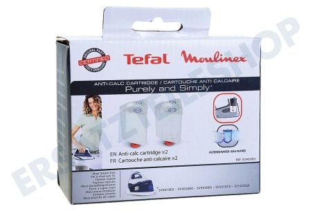 Tefal  Antikalk-Kartusche 2 Stück, Bitte beachten Sie die Anschlüsse