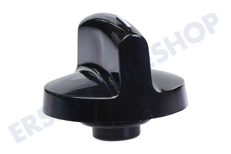 Alternative Kochplatte Knopf Bedienknopf, schwarz