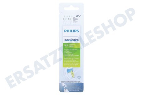Philips  HX6068/12 W2 Optimal White Standard-sonische-Aufsteckbürsten, 8 Stück