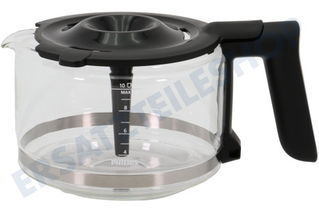 Philips  Kaffeekanne Inklusive Deckel, Schwarz
