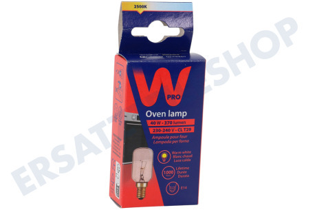 KitchenAid Ofen-Mikrowelle LFO135 Lampe Backofen-Lampe 40W E14 T29