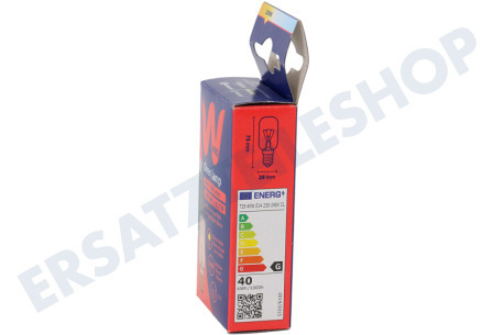 KitchenAid Ofen-Mikrowelle LFO135 Lampe Backofen-Lampe 40W E14 T29