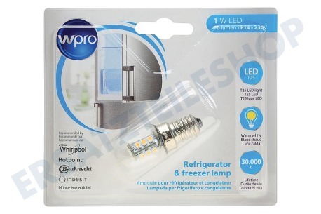 Whirlpool Kühlschrank Lampe Kühlschranklampe 1W LED