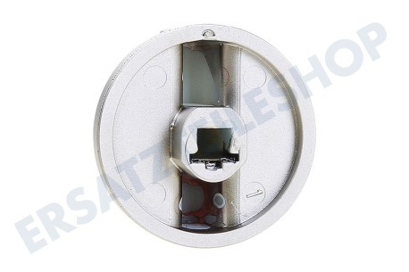 Pelgrim Kochplatte Knopf Gasknopf, Silber