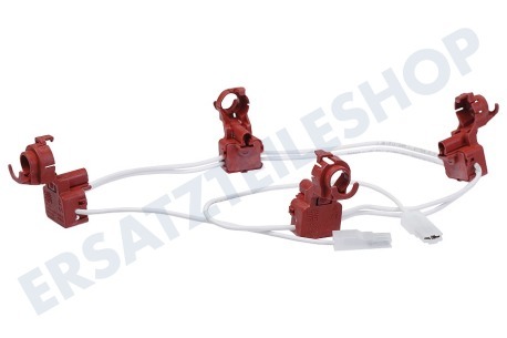 Pelgrim Kochplatte Schalter Schaltleiste, 4 Brenner