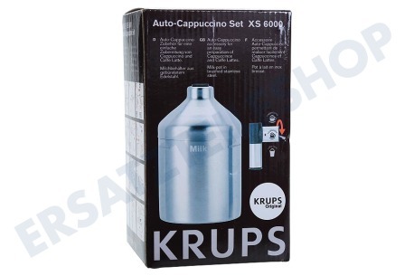 Krups Kaffeemaschine XS6000 Milchkännchen Auto Cappuccino Zubehör
