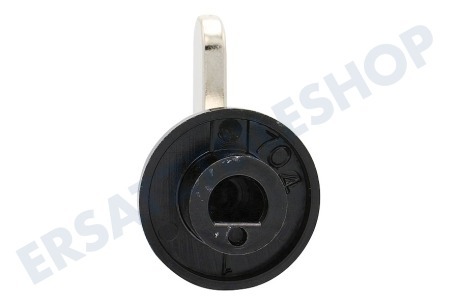 Smeg  Knopf chrome mit Flügel