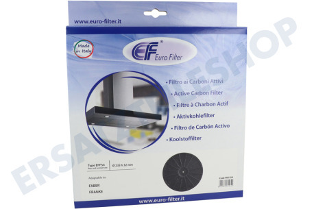 Kelvinator Abzugshaube Filter Aktivkohlefilter um EFF54