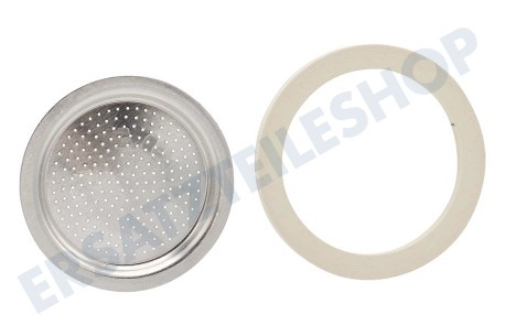Bialetti  800031 Filter 1 Tasse, 3 Dichtung
