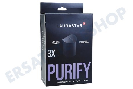 Laurastar  5027800525 Purify Anti-Kalk-Filter, 3 Stück