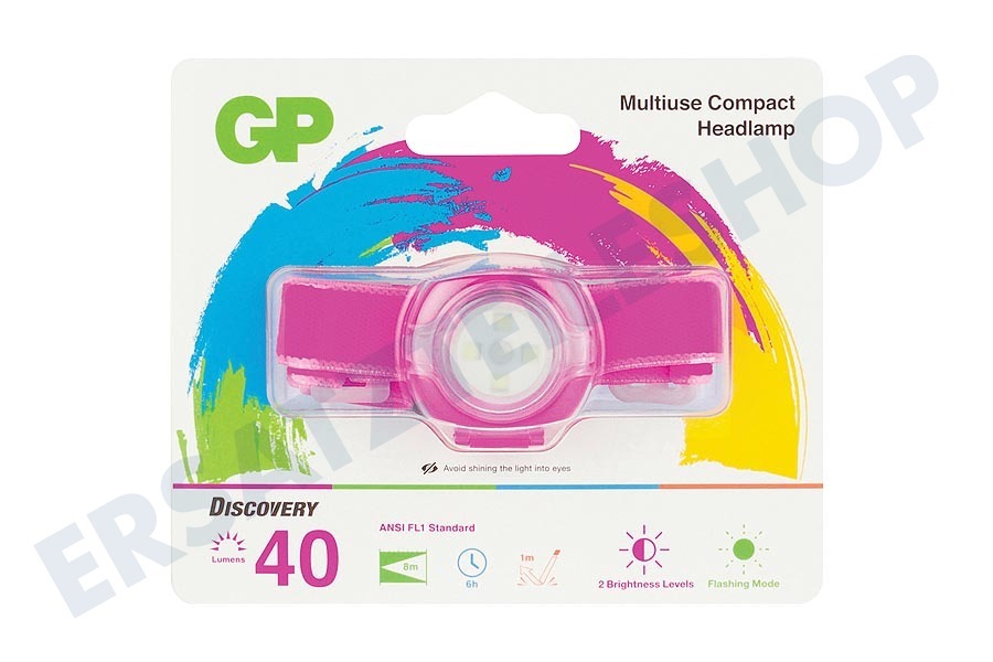 GP CH31 GP Discovery Stirnlampe Pink GPDISHLCH31PL416