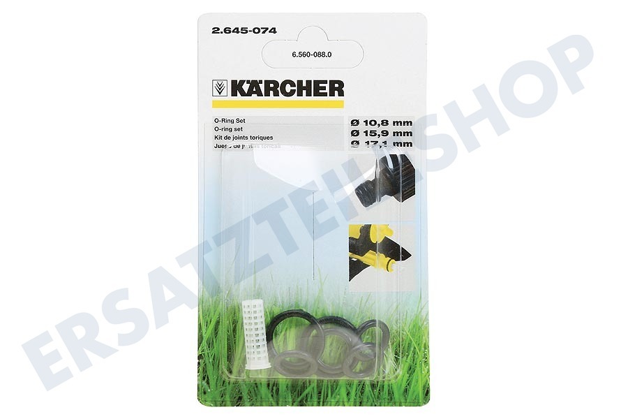 Kit de joints toriques Karcher 2.645-074.0 