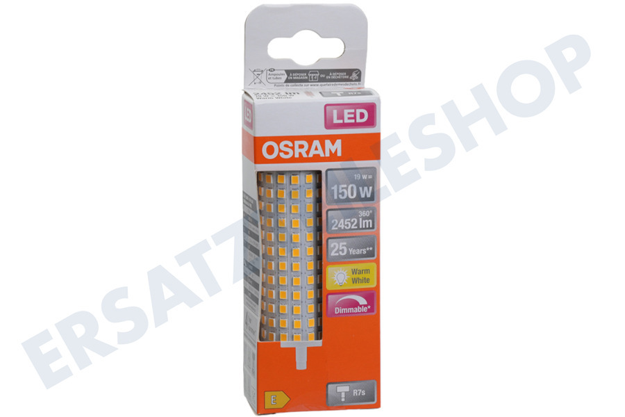 OSRAM LED LINE R7s 19 Watt 2700 Kelvin 2452 Lumen 4058075432574