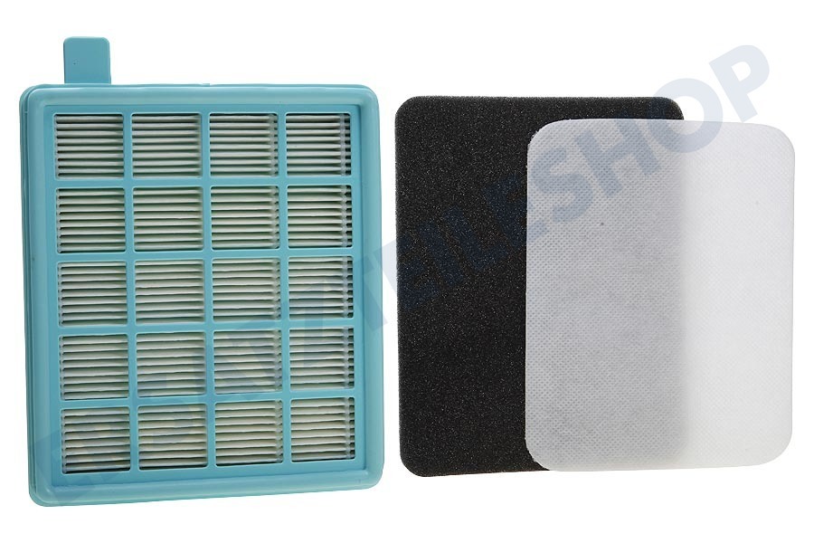 2x HEPA Abluft-Filter für Philips PowerProActive FC8631//01 FC8634//01