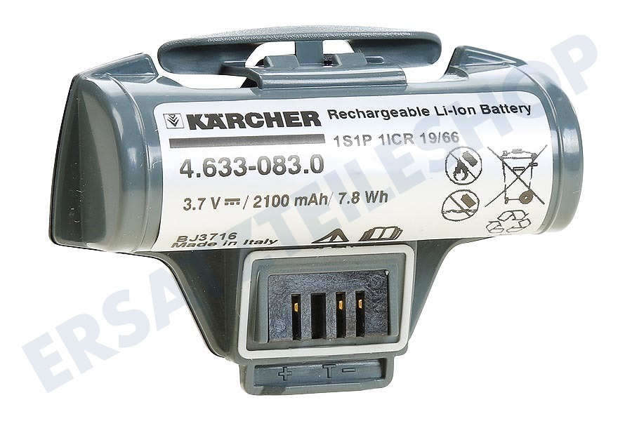 Kärcher WV 5 Batterie 3,7 V nettoyeur vitre 2.633-123.0, 26331230