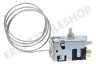 Siemens Kühlschrank Thermostat 4 Kontakte, Kapillare 85cm
