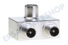 Technetix  11200802 Coax Aufsteck-Verteiler PTSX-02