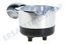 DeLonghi Kaffeemaschine Filterhalter Schwarz / Chrom