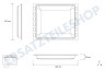 Samsung Ofen-Mikrowelle DG94-04821B Backblech tief
