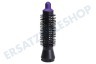 970740-01 Kleine Runde Volumenbürste (Schwarz/Violett)